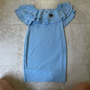 Pink blush maternity dress NWT! Size small